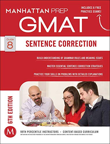 GMAT Sentence Correction (Manhattan Prep GMAT Strategy Guides)