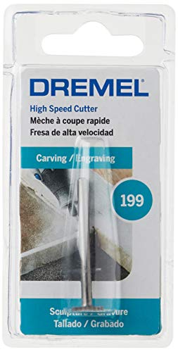 Dremel 199 Rotary Tool Accessory Carving Bit- Perfect for Wood, Plastic, and Soft Metals , Silver | The Storepaperoomates Retail Market - Fast Affordable Shopping