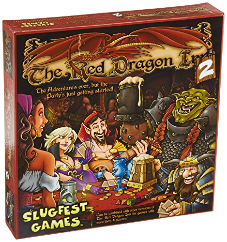 Slugfest Games The Red Dragon Inn 2 Strategy Boxed Board Game Ages 13 & Up (SFG007)