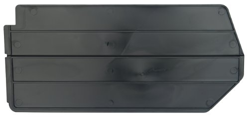 Akro-Mils 40245 Lengthwise Plastic Divider for 30240, 30245 AkroBin Storage Bins, Black, (6-Pack)
