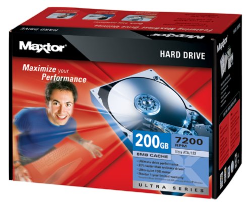 Maxtor L01P200 Internal 7200 RPM 200 GB Hard Drive