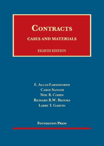 Contracts: Cases and Materials (University Casebook Series)