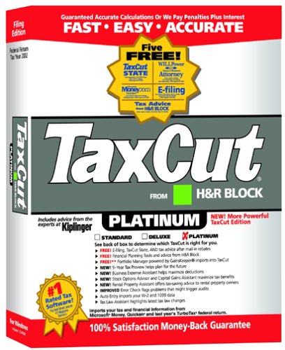 TaxCut Platinum 2002