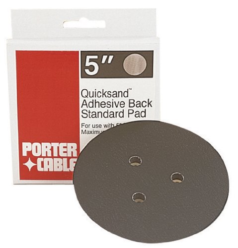 PORTER-CABLE 13900 5-Inch Standard Adhesive-Back Sanding Pad (for 332 Random Orbit Sander)-Inch