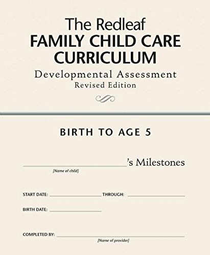 The Redleaf Family Child Care Curriculum Developmental Assessment (pack of 10 )