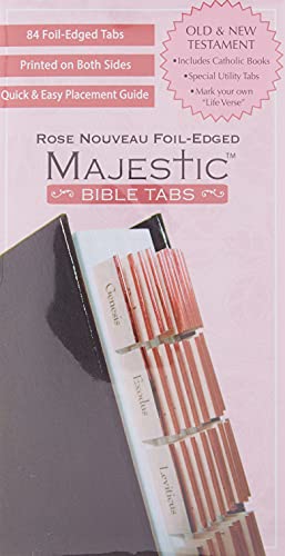 Majestic Rose Nouveau Bible Tabs (Majestic™ Bible)