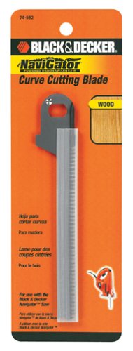Black & Decker 74-592 Curved Cutting Jig Saw Blade for SC500 Navigator