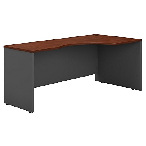 Bush Business Furniture Series C 72W Right Handed Corner Desk in Hansen Cherry
