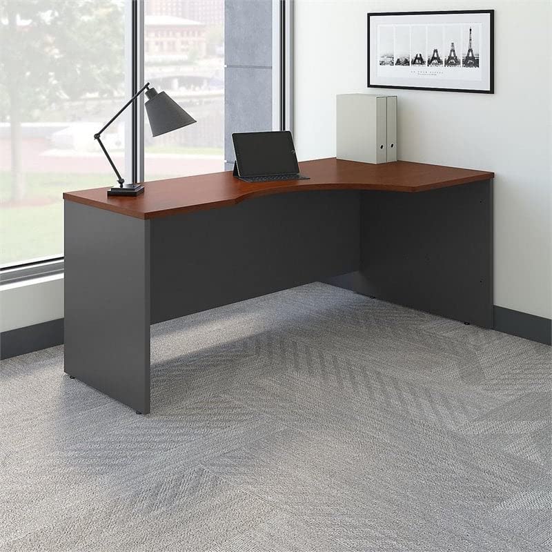 Bush Business Furniture Series C 72W Right Handed Corner Desk in Hansen Cherry | The Storepaperoomates Retail Market - Fast Affordable Shopping