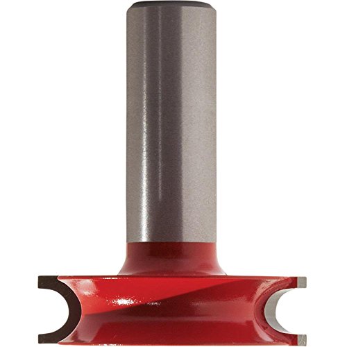 Freud 99-018: 1/8″ Radius Canoe Joint Bit with 1/2″ shank, 1-7/8″ overall length