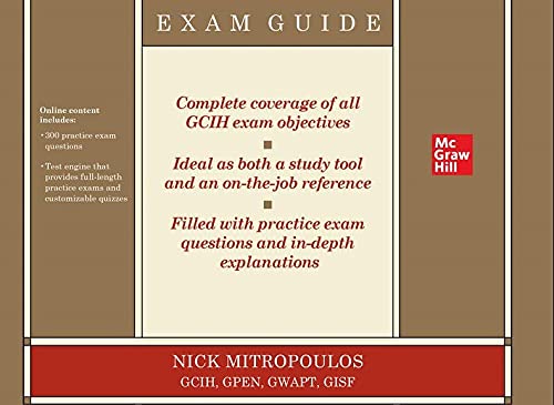 GCIH GIAC Certified Incident Handler All-in-One Exam Guide | The Storepaperoomates Retail Market - Fast Affordable Shopping