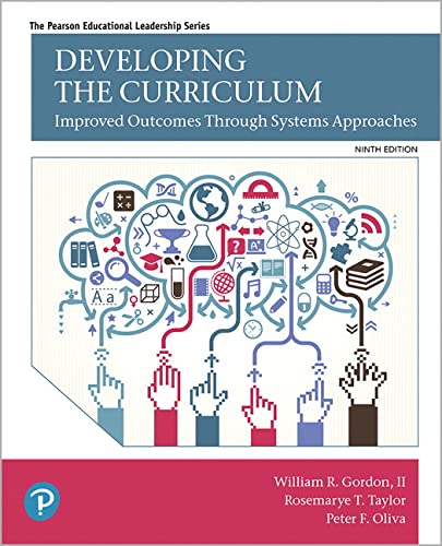 Developing the Curriculum (Pearson Educational Leadership)