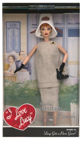 Mattel Barbie 2003 Timeless Treasures Collectible Doll – I Love Lucy – Lucy Gets a Paris Gown