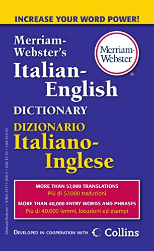 Merriam-Webster’s Italian-English Dictionary (English, Italian and Multilingual Edition)
