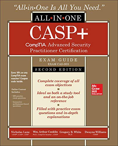 CASP+ CompTIA Advanced Security Practitioner Certification All-in-One Exam Guide, Second Edition (Exam CAS-003) | The Storepaperoomates Retail Market - Fast Affordable Shopping