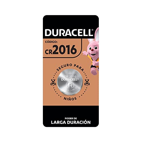 Duracell – 2016 3V Lithium Coin Battery – long lasting battery – 1 count