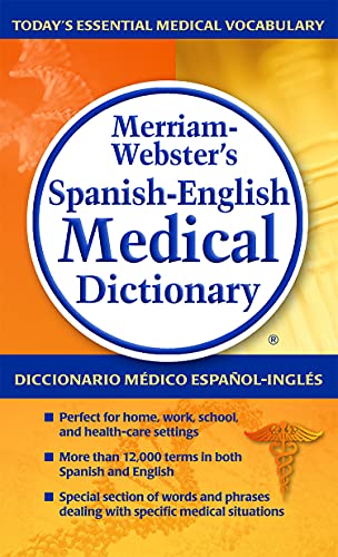 Merriam-Webster’s Spanish-English Medical Dictionary (English, Spanish and Multilingual Edition) | The Storepaperoomates Retail Market - Fast Affordable Shopping