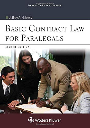 Basic Contract Law for Paralegals (Aspen College)