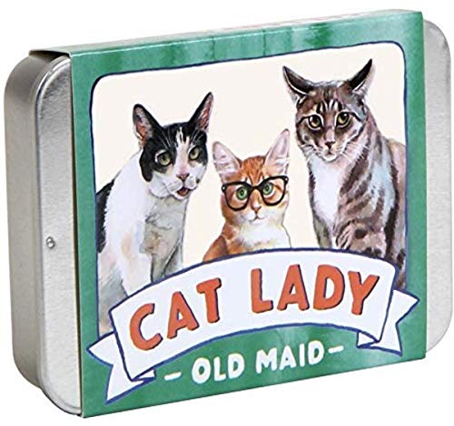 Cat Lady Old Maid (Cat Gifts for Cat Lovers, Cat Themed Card Game)