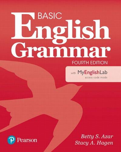 Basic English Grammar with MyEnglishLab (4th Edition)