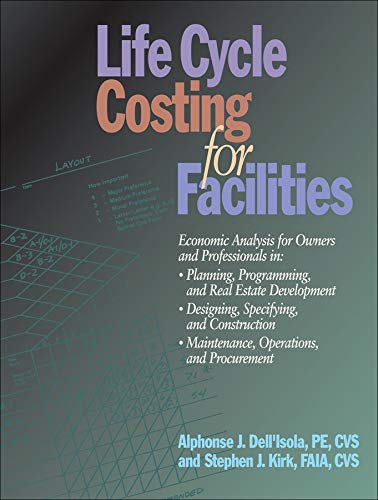 Life Cycle Costing for Facilities (RSMeans)