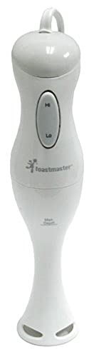 Toastmaster 1740 Immersion 2-Speed Hand Blender, White
