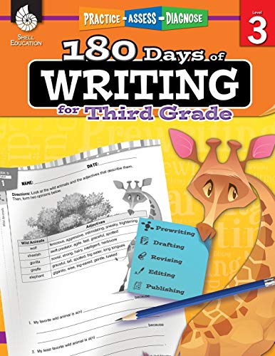 180 Days of Writing for Third Grade – An Easy-to-Use Third Grade Writing Workbook to Practice and Improve Writing Skills (180 Days of Practice)