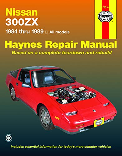 Nissan 300ZX (84-89) Turbo, 2seater & 2 + 2 V6 engine Haynes Manual (Paperback)
