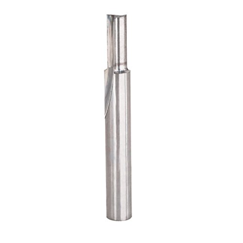 Freud 04-103: 3/16″ (dia.) Double Flute Straight Bit with 1/4″ shank, 5/8″ carbide height