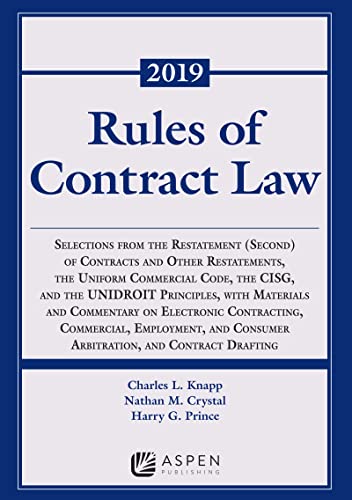 Rules of Contract Law 2019 Edition (Supplements) | The Storepaperoomates Retail Market - Fast Affordable Shopping
