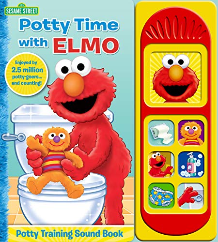 Sesame Street – Potty Time with Elmo – Potty Training Sound Book – PI Kids
