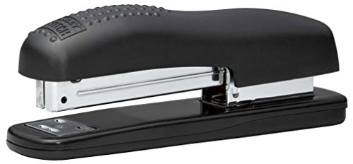 Bostitch Office 20 Sheet Desktop Stapler, Dual Clinch, Durable, Ergonomic, Non-Slip, Opens for Tacking and Crafts,Black, 02257