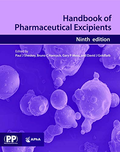 Handbook of Pharmaceutical Excipients: Edition 9 | The Storepaperoomates Retail Market - Fast Affordable Shopping