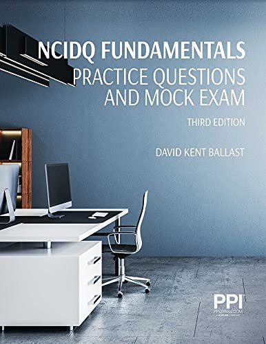 PPI NCIDQ Fundamentals Practice Questions and Mock Exam, Third Edition