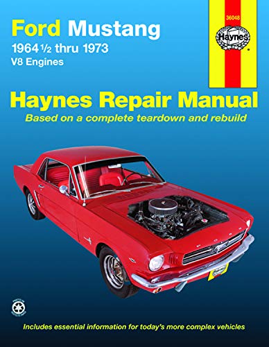 Ford Mustang, Mach 1, GT, Shelby, & Boss V-8 (64-73) Haynes Repair Manual
