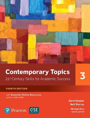 Contemporary Topics 3 with Essential Online Resources (4th Edition)