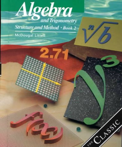 Algebra and Trigonometry: Structure and Method, Book 2 | The Storepaperoomates Retail Market - Fast Affordable Shopping
