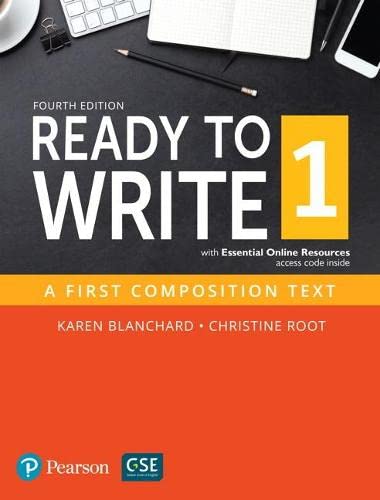 Ready to Write 1 with Essential Online Resources (4th Edition)