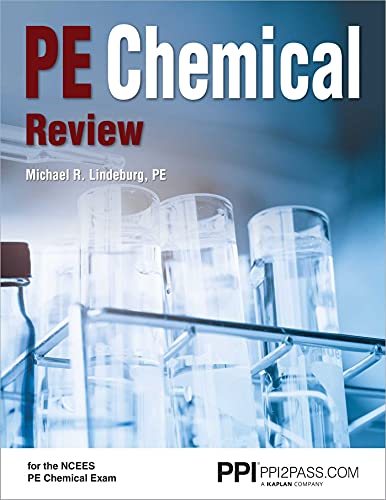 PPI PE Chemical Review – A Complete Review for the NCEES Chemical PE Exam