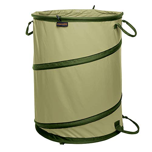 Fiskars 394050-1004 Kangaroo Collapsible Container Gardening Bag, 30 Gallon