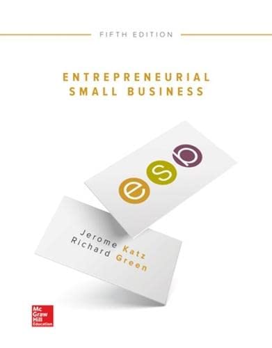 Entrepreneurial Small Business