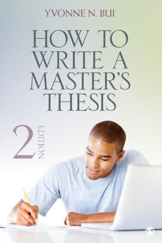 How to Write a Master′s Thesis
