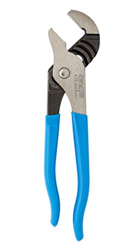 Channellock 426 6.5-Inch Straight Jaw Tongue and Groove Pliers | Groove Joint Plier with Comfort Grips | 0.87-Inch Jaw Capacity | Laser Heat-Treated 90░ Teeth| Forged High Carbon Steel | Made in USA,Black, Blue, Silver