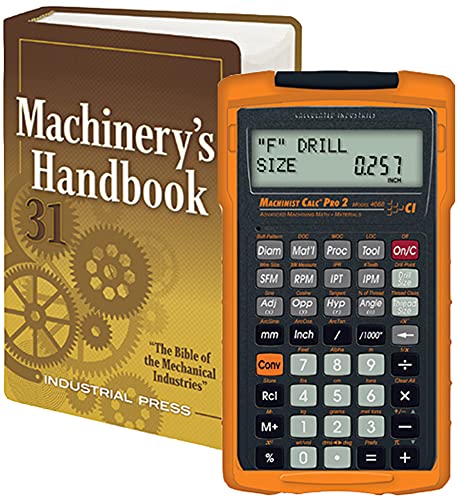 Machinery’s Handbook + Calc Pro 2 Bundle: Toolbox