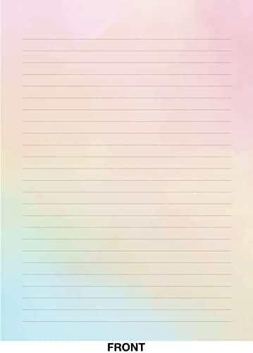 True Colors Lined Stationery Set (30 lined sheets, 24 envelopes)