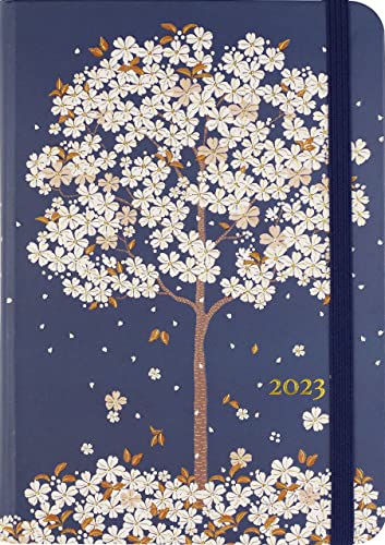2023 Falling Blossoms Weekly Planner (16 months, Sept 2022 to Dec 2023)