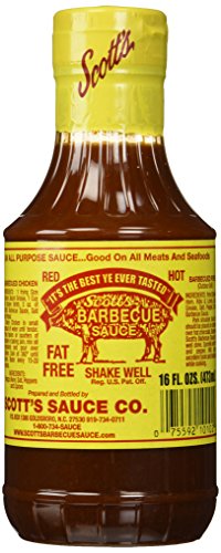 Scott’s BBQ Sauce – Fat and Sugar Free, 16 fl oz