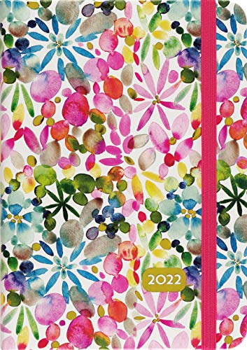 2022 Watercolor Garden Weekly Planner (16-Month Engagement Calendar)