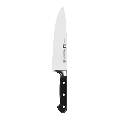 ZWILLING Professional S, 8-inch German Stainless Steel Kitchen Chef Knife, Black