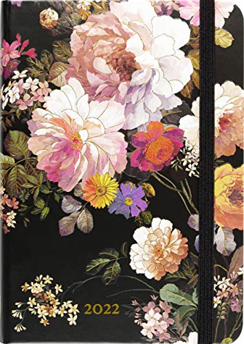 2022 Midnight Floral Weekly Planner (16-Month Engagement Calendar)